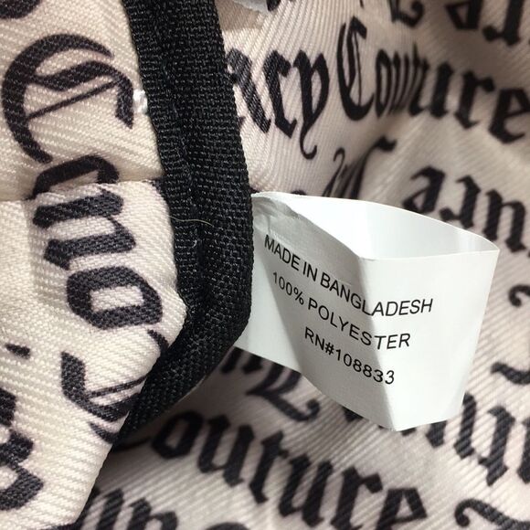 NWT Juicy Couture Queen Of Everything Backpack Velour Cafe/Powder Blush - Picture 14 of 17